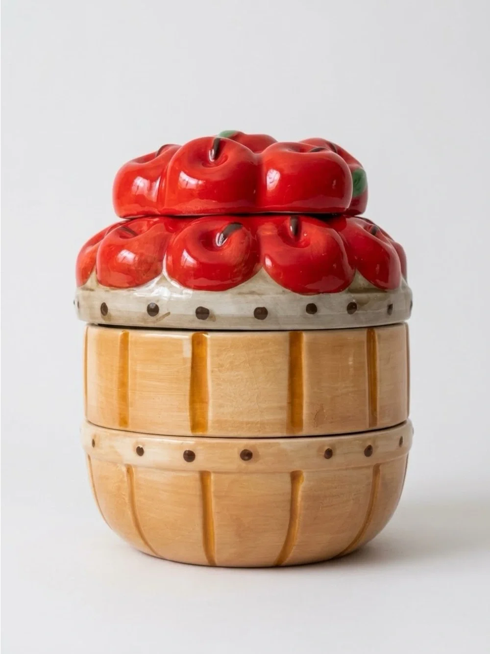 10 Strawberry Street Harvest Apple Basket Stacking Measuring Cups Sunshine Farms